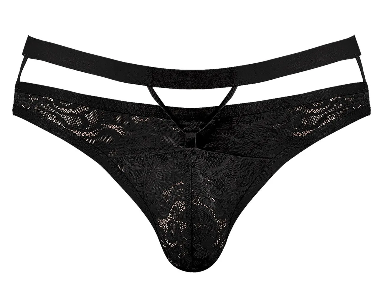 Lucifer Cut Out Strappy Thong