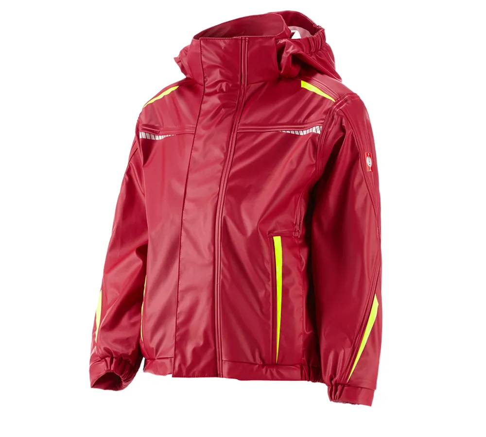 Rain jacket e.s.motion 2020 superflex, children's