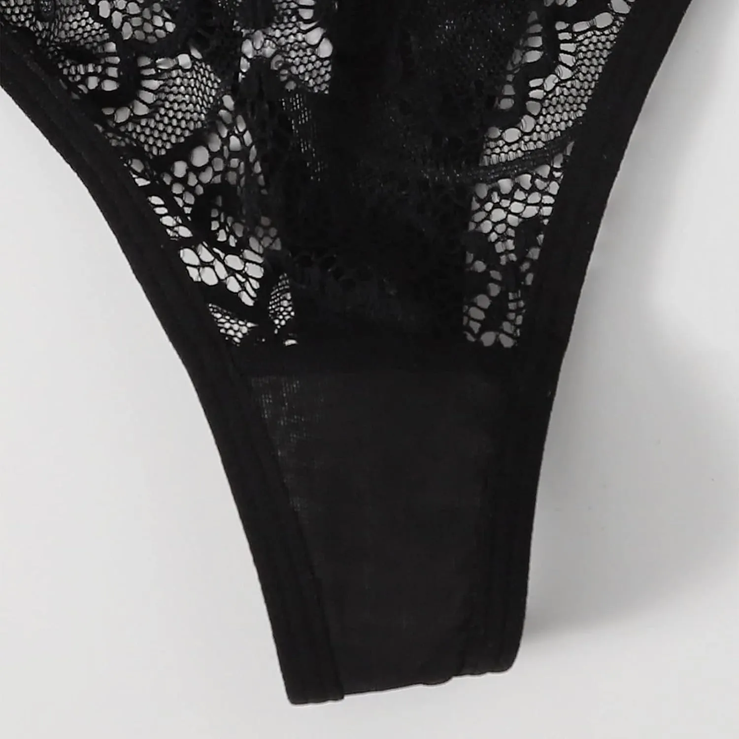 Sinzelimin 3 Pack Briefs for Womens Sexy Hipster Panties Lace Thongs G-Pants Lingerie Underwear Boyshorts Underpants