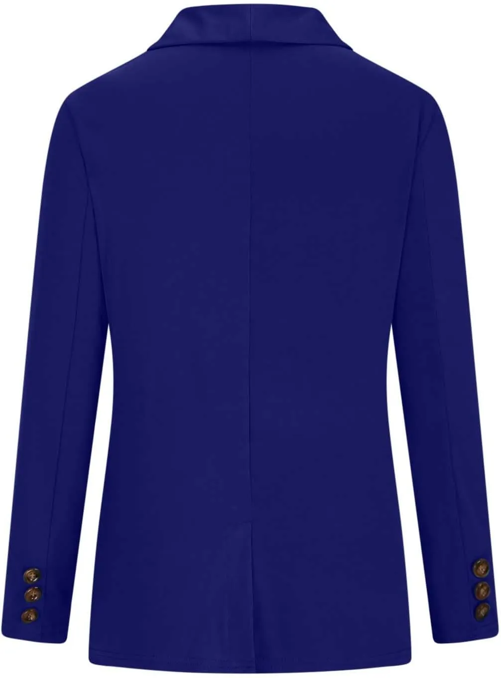 Xiaojmake Womens Business Jackets Cuffed Long Sleeve Open Front Blazer Coats Stylish Office Casual Versatile Jacket Work Suit